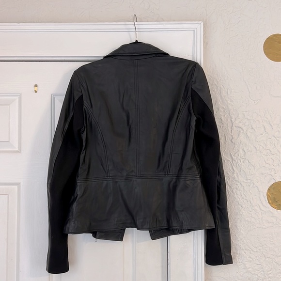 ASOS // YAS Leather Jacket - Picture 8 of 14
